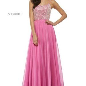 Sherri Hill Pink SZ 8